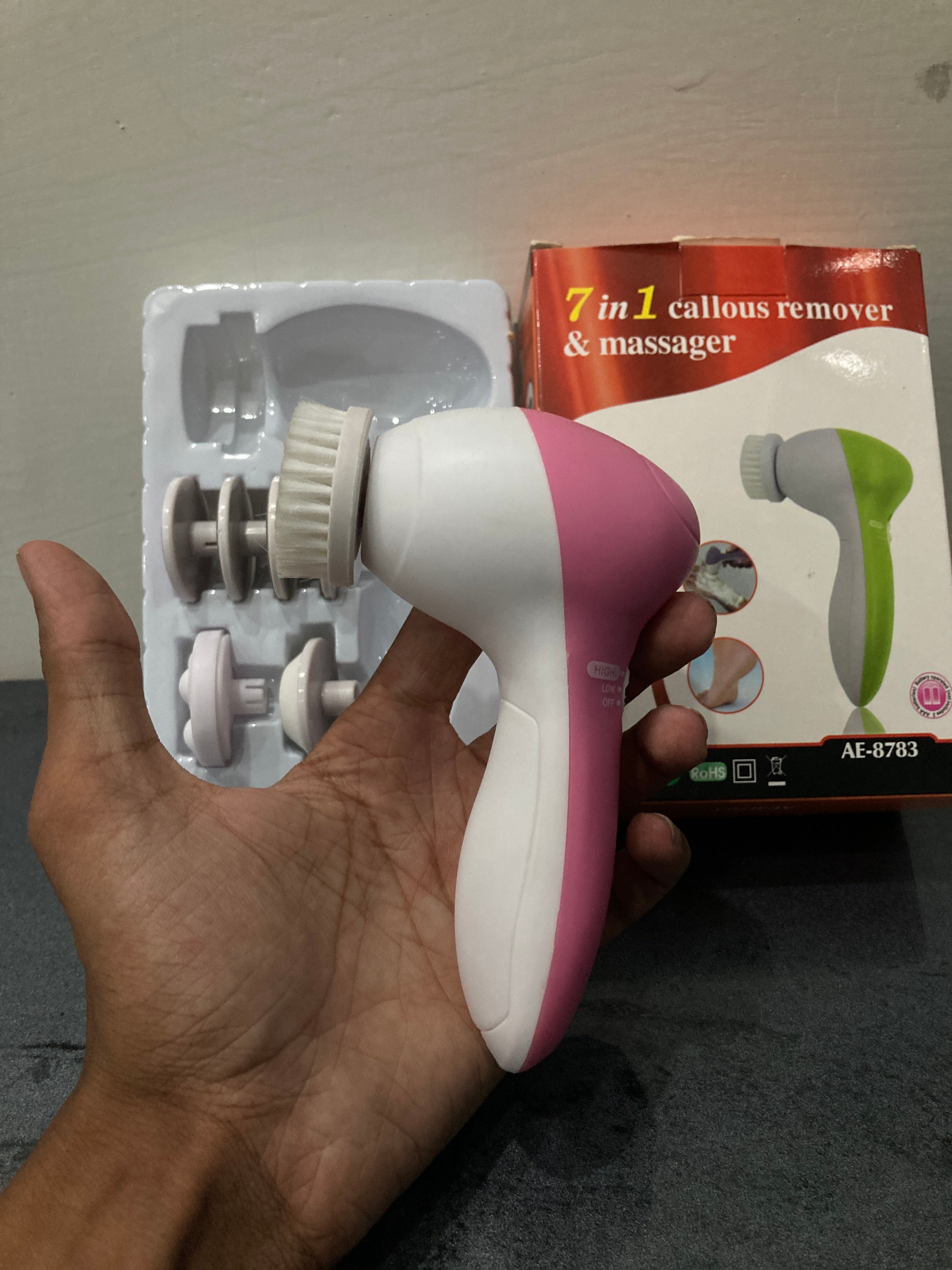 (5 in 1)FACE MASSAGER –KEMEI AE-8782