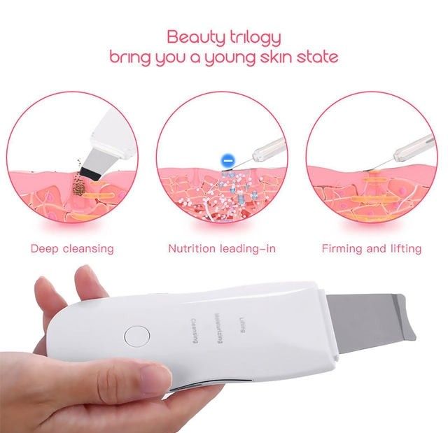 Ultra sonic Face Scurbber for face and hands