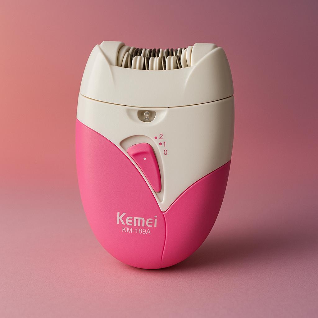 LADIES EPILATOR KM-189 PAIN LESS HAIR REMOVER