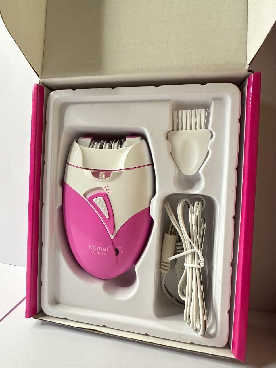 LADIES EPILATOR KM-189 PAIN LESS HAIR REMOVER