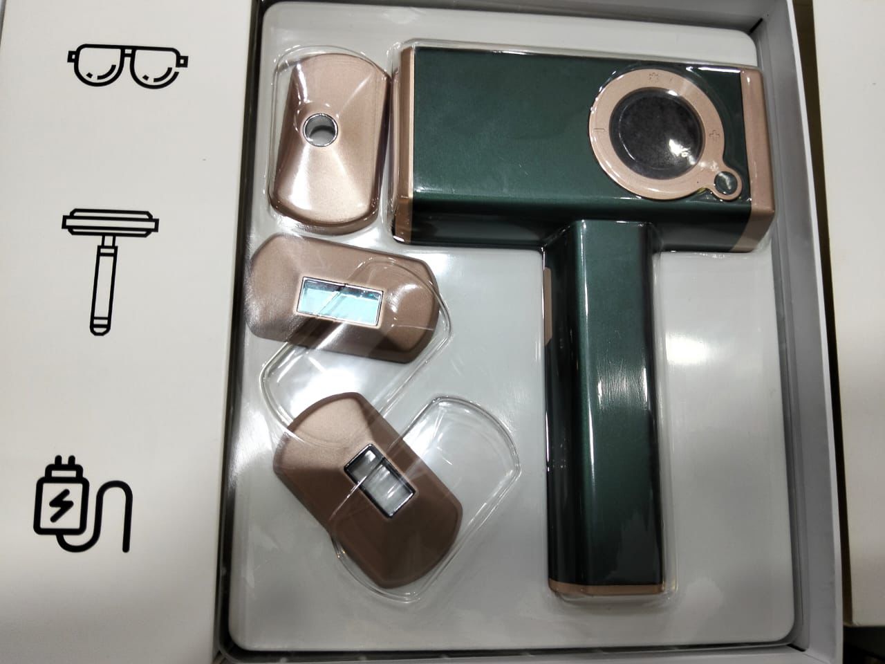 IPL Hair Removal Device – 9 Levels of Irradiation & 2 Modes