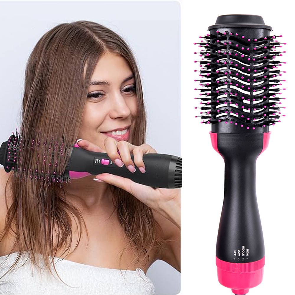 3-IN-1 HOT AIR BRUSH AND HAIR STARIGHTER