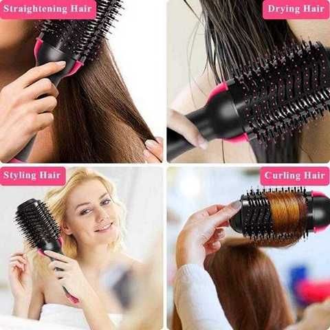 3-IN-1 HOT AIR BRUSH AND HAIR STARIGHTER