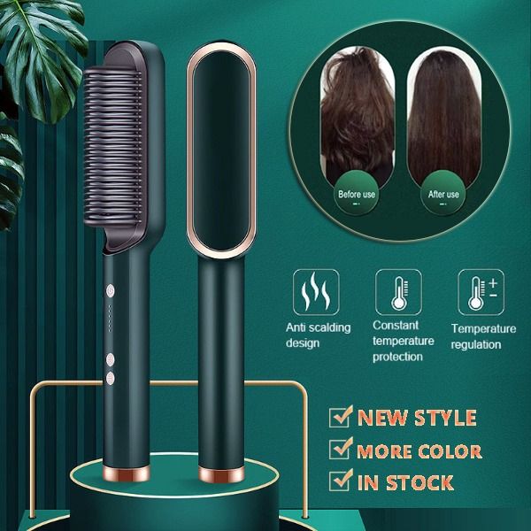 MULTIFUNCTION ELECTRIC COMB β STRAIGHTEN & CURL WITH EASY