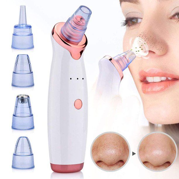 BLACK AND WHITE HEADS SUCTION MACHINE