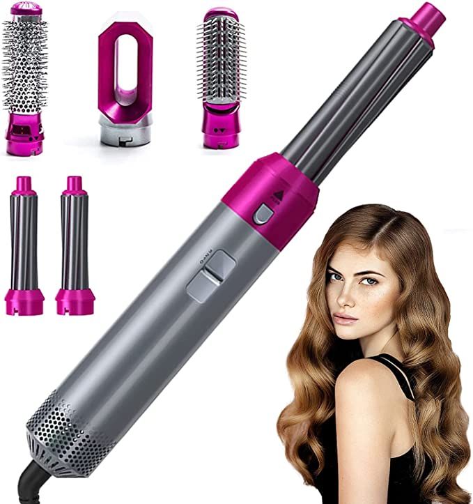 5-IN-1 HAIR DRYER KIT  DRYER,STRIAGHTNER,CURLY HAIR AND MORE