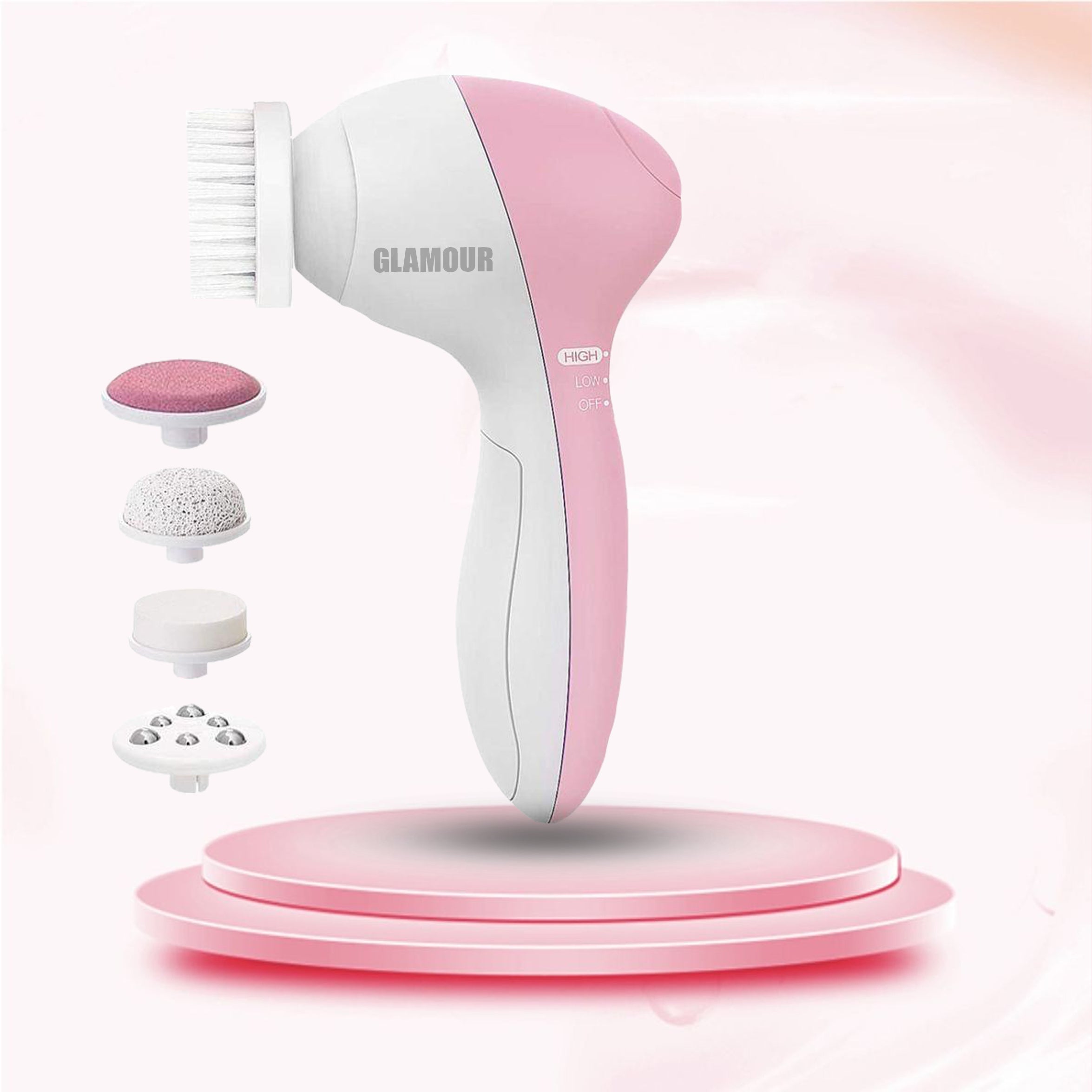 (5 in 1)FACE MASSAGER –KEMEI AE-8782