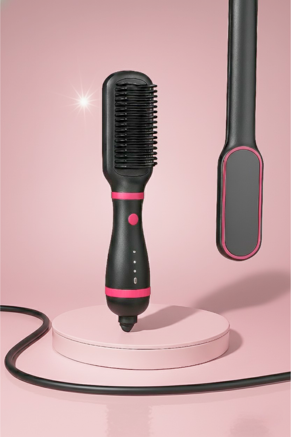 MULTIFUNCTION ELECTRIC COMB – STRAIGHTEN &amp; CURL WITH EASY