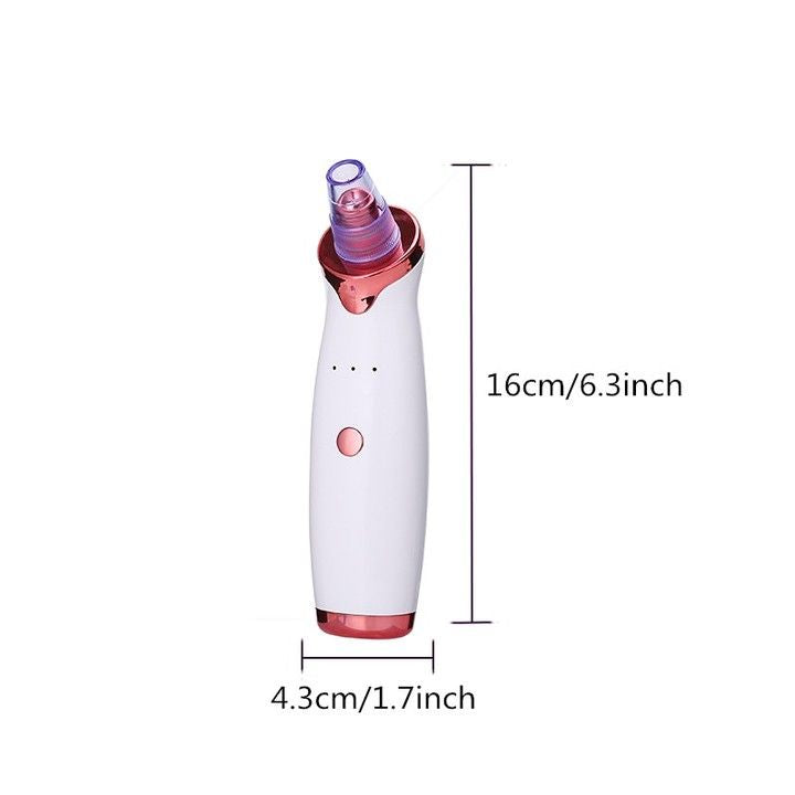 BLACK AND WHITE HEADS SUCTION MACHINE