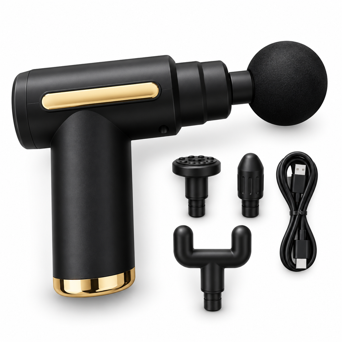 BODY MASSAGE GUN , DEEP TISSUE MUSCLE MASSAGER