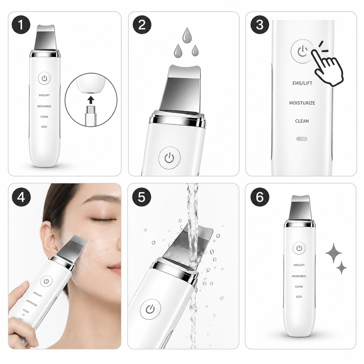 GLAMOUR ULTRA-SONIC FACE SUCRUBER