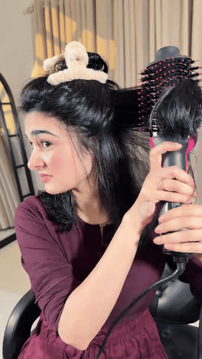 3-IN-1 HOT AIR BRUSH AND HAIR STARIGHTER