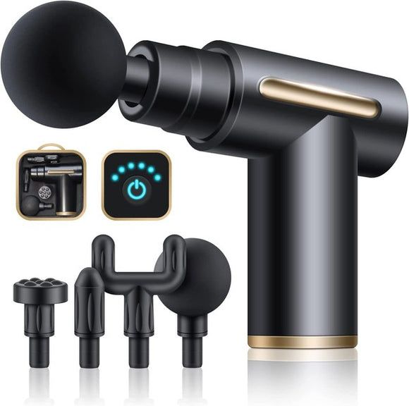BODY MASSAGE GUN , DEEP TISSUE MUSCLE MASSAGER
