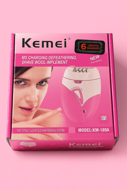 LADIES EPILATOR  KM-189 PAIN LESS HAIR REMOVER
