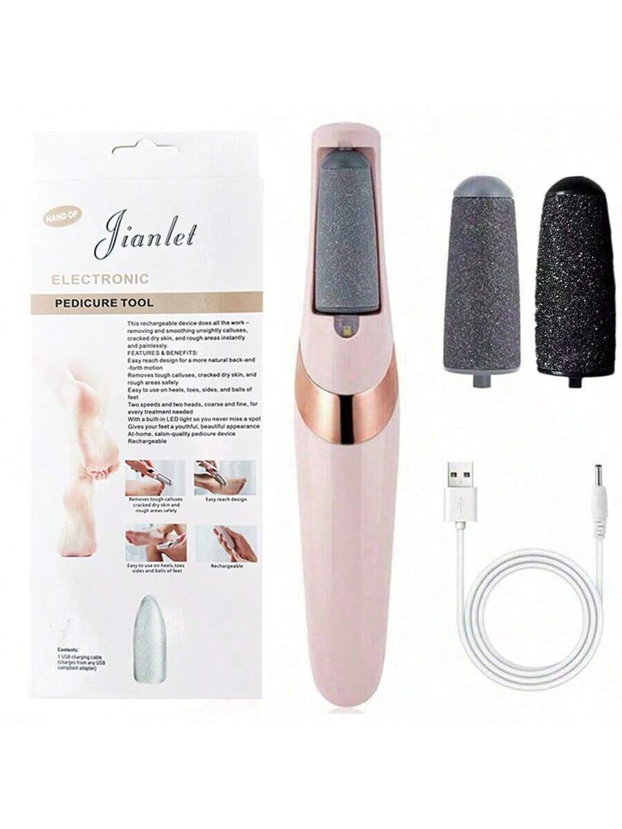 GLAMOUR FOOT PEDICURE TOOL. REMOVE DEAD SKIN FROM YOUR FOOT