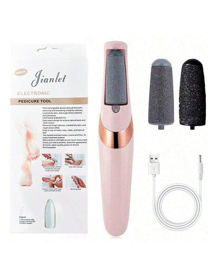 GLAMOUR FOOT PEDICURE TOOL. REMOVE DEAD SKIN FROM YOUR FOOT