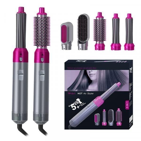 5-IN-1 HAIR DRYER KIT  DRYER,STRIAGHTNER,CURLY HAIR AND MORE