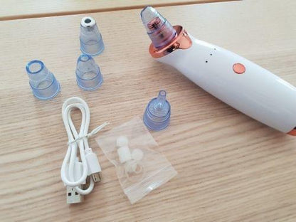 BLACK AND WHITE HEADS SUCTION MACHINE