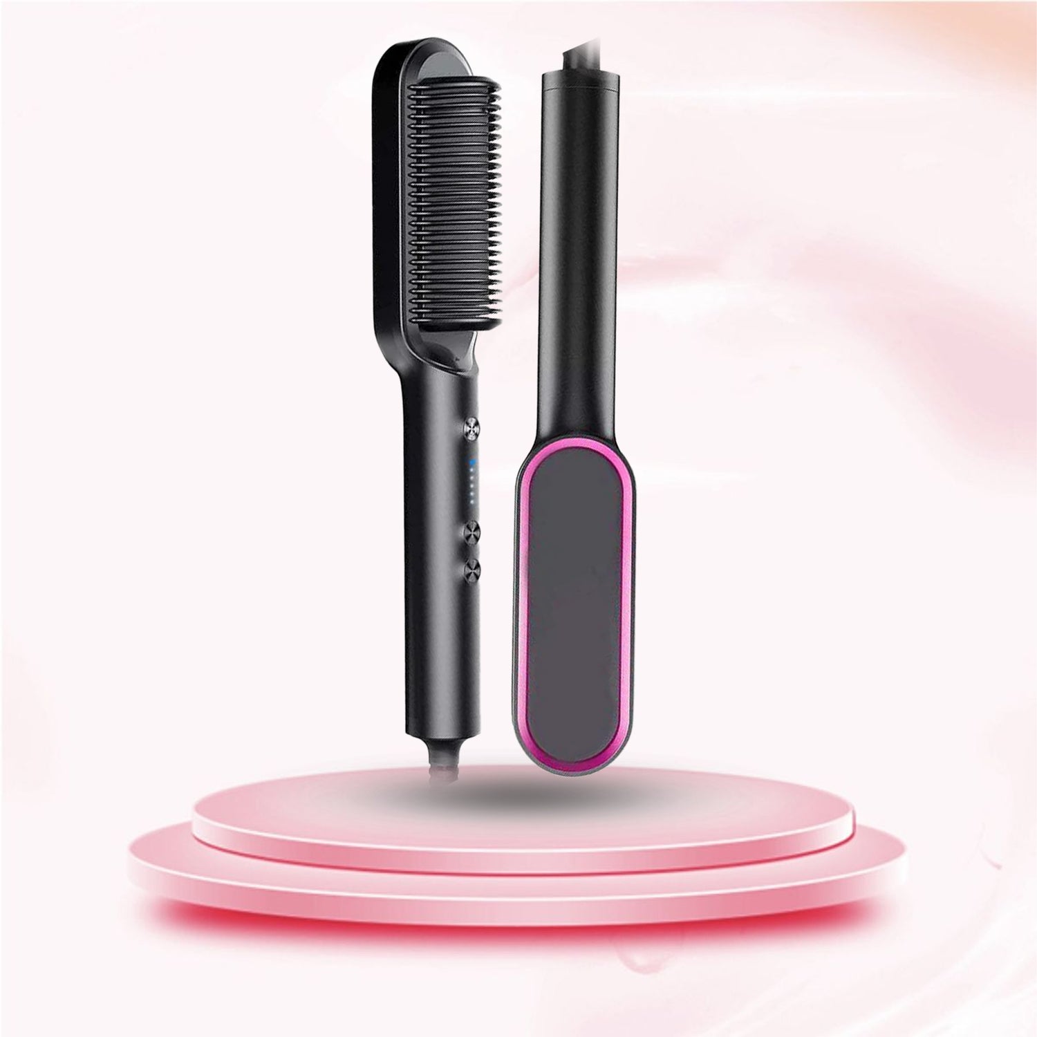 MULTIFUNCTION ELECTRIC COMB – STRAIGHTEN &amp; CURL WITH EASY