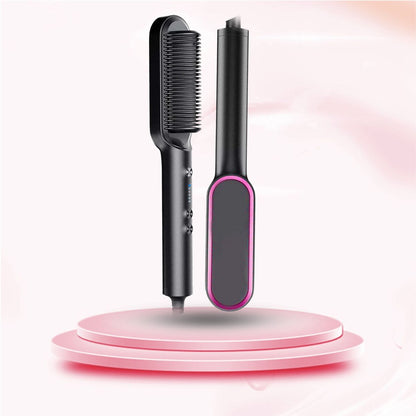 MULTIFUNCTION ELECTRIC COMB – STRAIGHTEN &amp; CURL WITH EASY