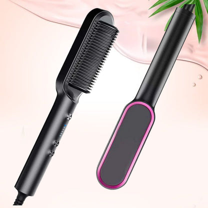 MULTIFUNCTION ELECTRIC COMB – STRAIGHTEN &amp; CURL WITH EASY