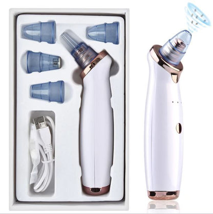 BLACK AND WHITE HEADS SUCTION MACHINE
