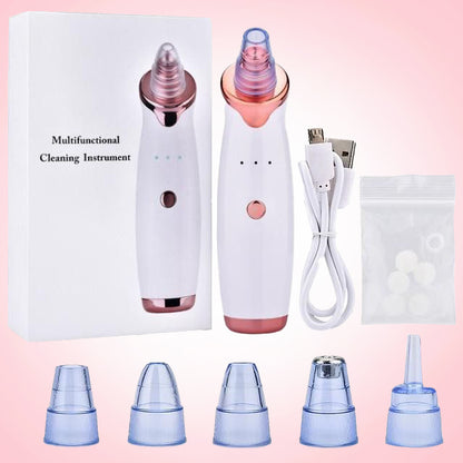 BLACK AND WHITE HEADS SUCTION MACHINE
