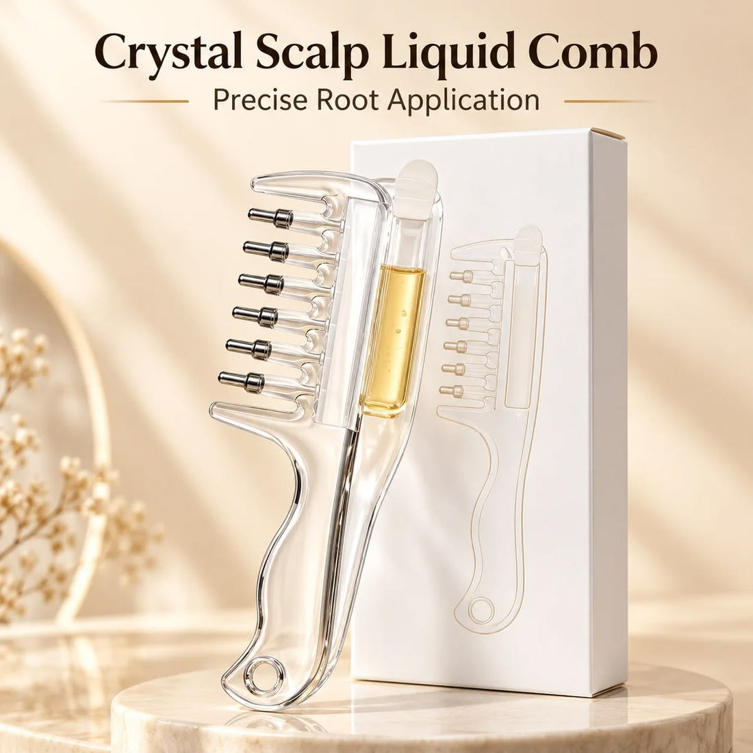 Hair Oil Applicator Comb