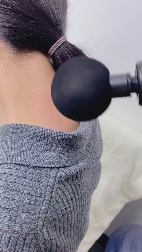 BODY MASSAGE GUN , DEEP TISSUE MUSCLE MASSAGER